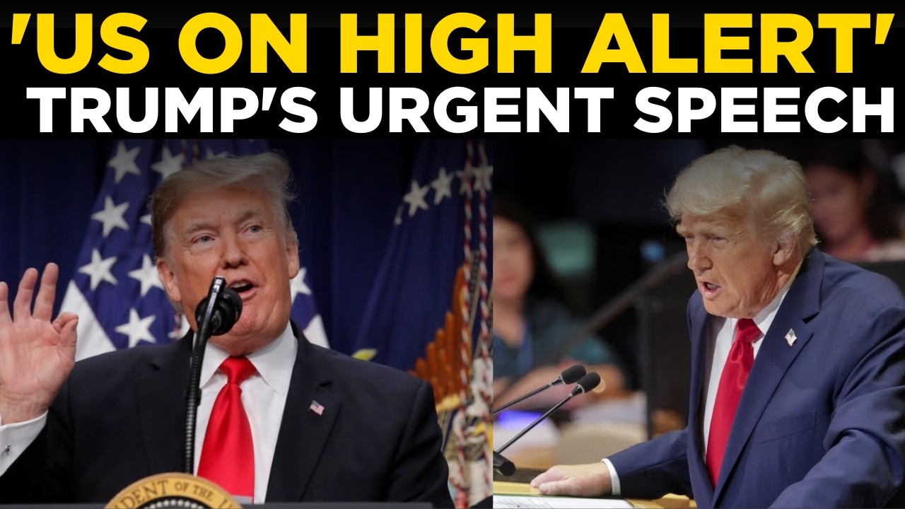BREAKING NEWS LIVE: Trump Issues Urgent Warning, Nation on Edge | Trump's Emergency Announcement