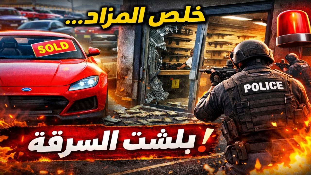 3️⃣ شرطي GTA RP عربي | مطاردات ومداهمات حقيقية 🔥