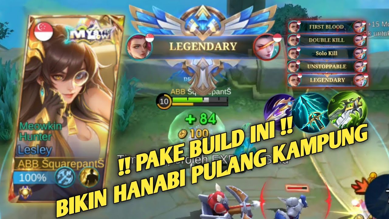 PAKE BUILD INI AUTO BIKIN HANABI PULANG TERUS | TOP GLOBAL LESLEY BUILD TERSAKIT 2026