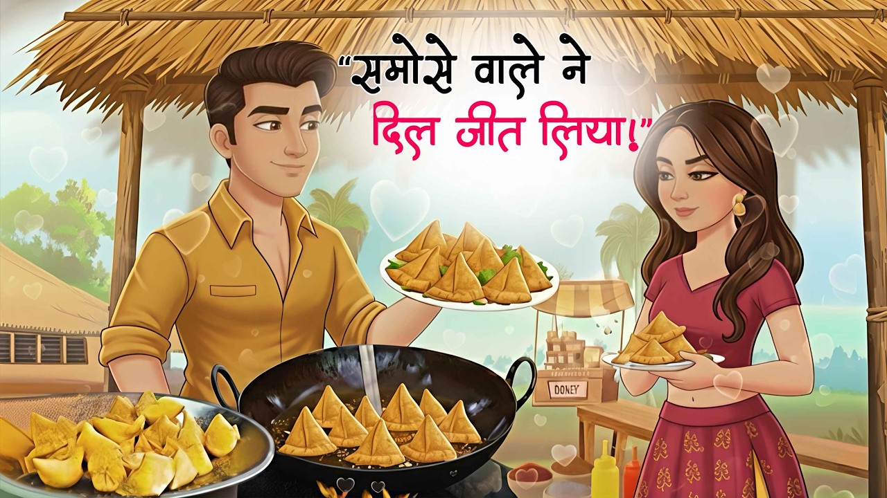 समोसे वाले की Love Story ❤️ | Hindi Moral Story | Sachhi Prem Kahani | Gareeb vs Ameer Love Story 