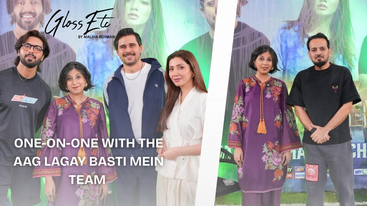 Exclusive, with the Aag Lagay Basti Mein team Jerjees Seja Fahad Mustafa Mahira Khan Tabish Hashmi