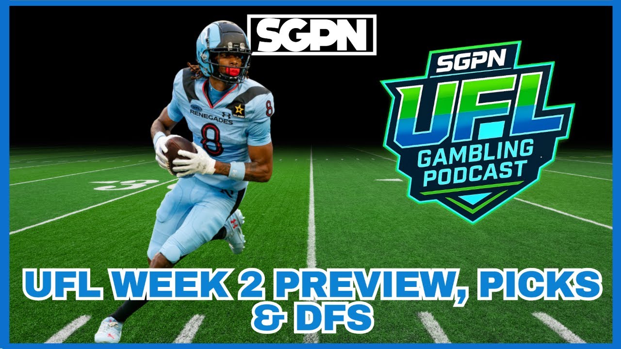 UFL WEEK 2 PREVIEW, PICKS & DFS!
