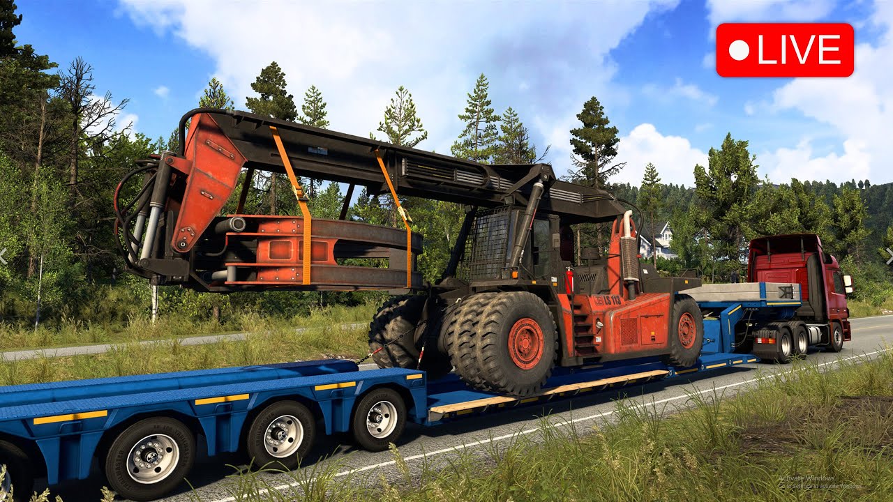 Euro Truck Simulator 2 LIVE 🔥 | Realistic Truck Driving in India 🇮🇳 | ETS2 Hindi Live