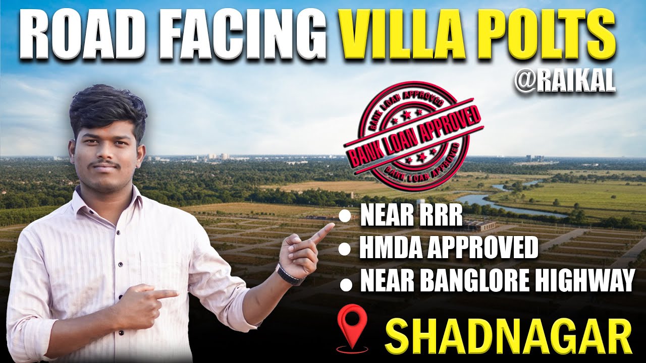 Plots for Sale in Shadnagar, Hyderabad | Villa Plots near Bangalore Highway