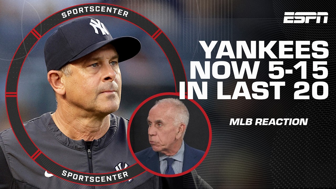 Тим Куркян анализирует ИСТОРИЧЕСКИЕ проблемы Yankees с отбиванием | SportsCenter