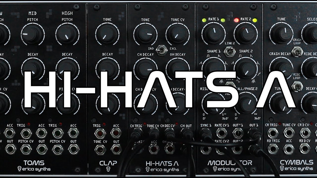Erica Synths Hi-Hats A demo