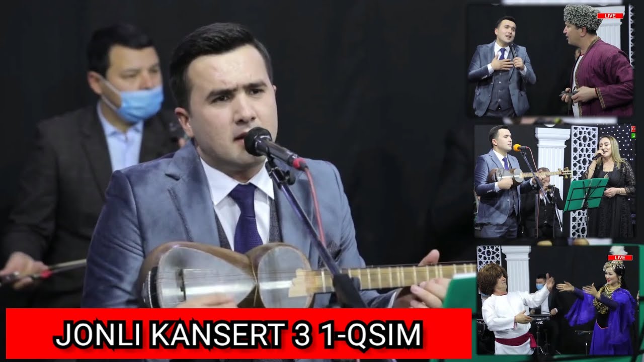 Artur Rahmonov jonli kansert 3 1-qsim,                  Артур Рахмонов жоли кансерт 3 1-қсим