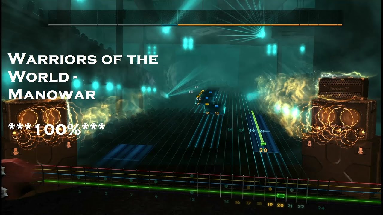 Warriors of the World - Manowar (100%) | Rocksmith CDLC Playthrough