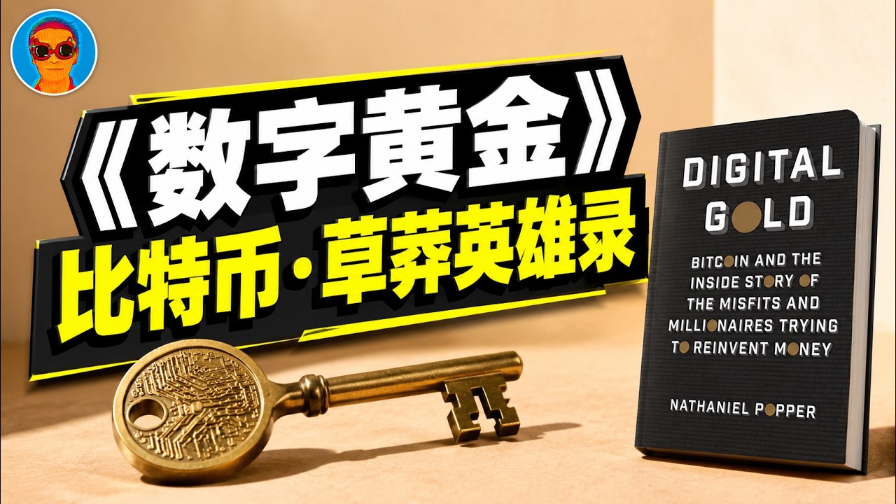 《数字黄金》：比特币是怎样被创造出来的？从暗网毒资到华尔街宠儿，一场理想与贪婪的疯狂赌局