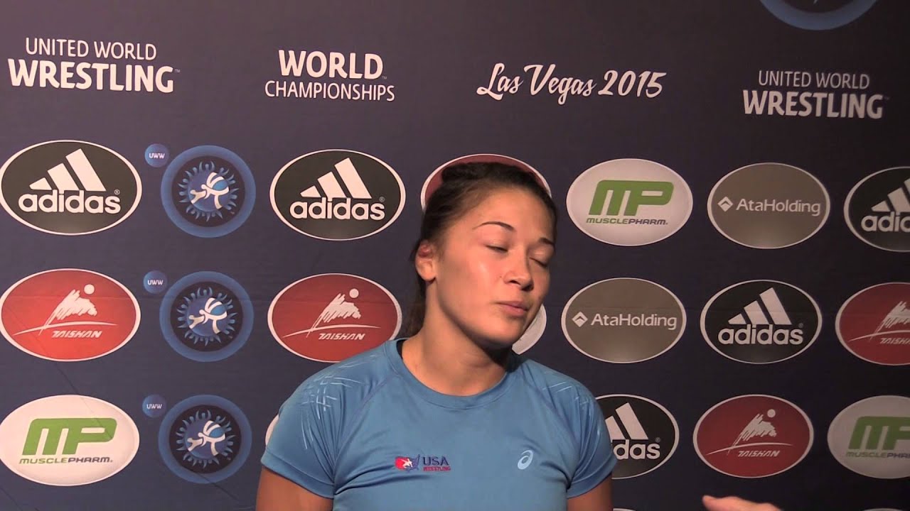 Alli Ragan after competing at the World Championships
