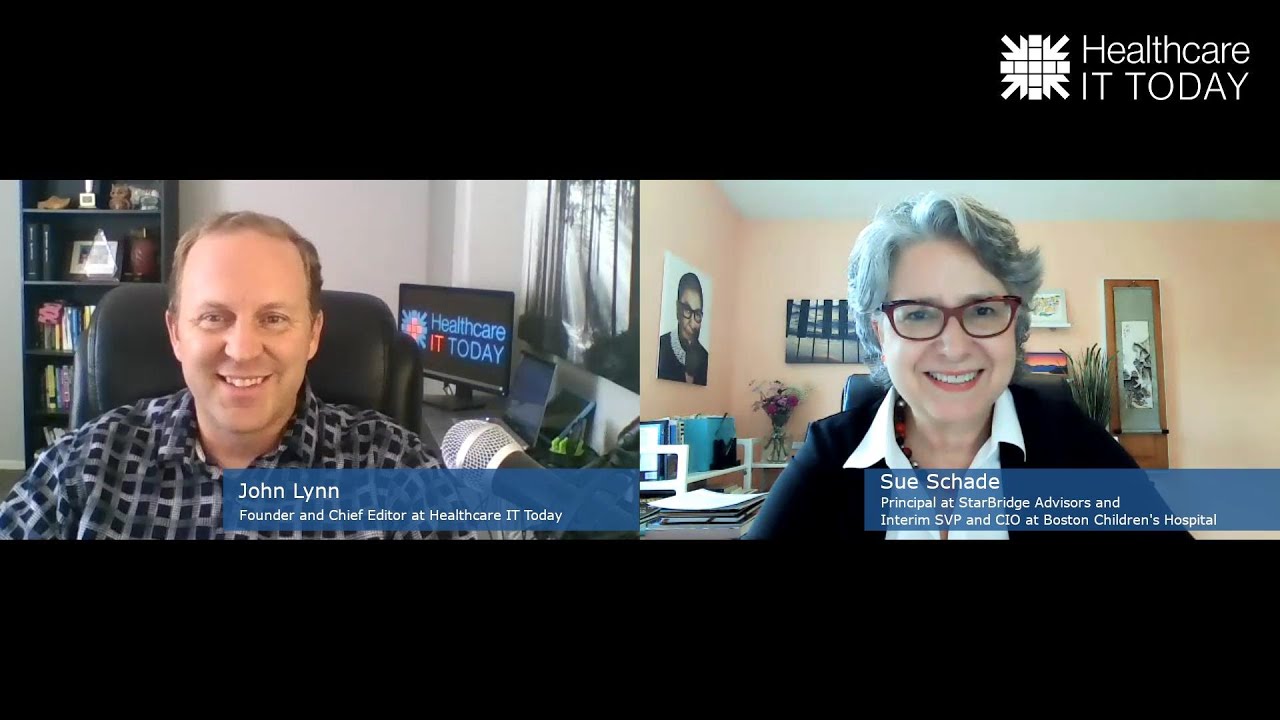 Healthcare CIO Leadership, Innovation, and the Interim CIO with Sue Schade - CIO Podcast Episode 12