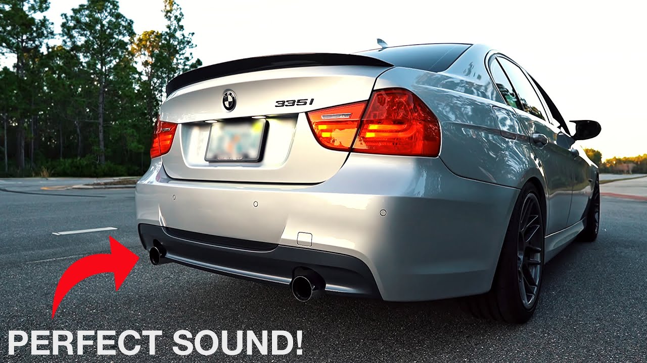 Pure Exhaust Sound! - BMW Performance Exhaust on a 2011 BMW E90 335i N55