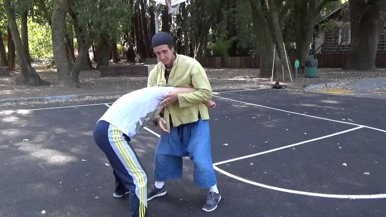 Sifu Hal Mosher- Tai Chi Applications- Push to Single Whip - Chen Pan Ling 99