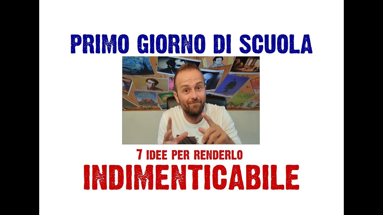 Primo giorno di scuola: sette idee per renderlo indimenticabile