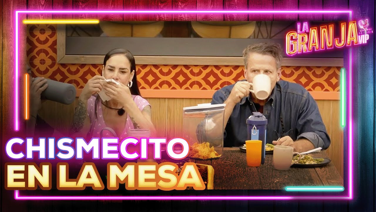 Hora de comida con CHISMECITO integrado en La Granja VIP