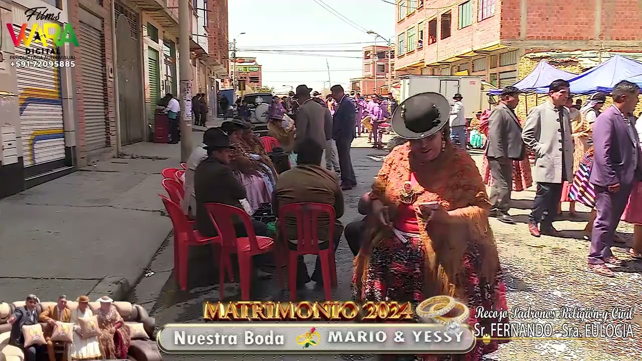 Recojo 2024 de los Padrinos Fernando - Eulogia en la Boda Mario & Jessy Films Waradigital - 72095885