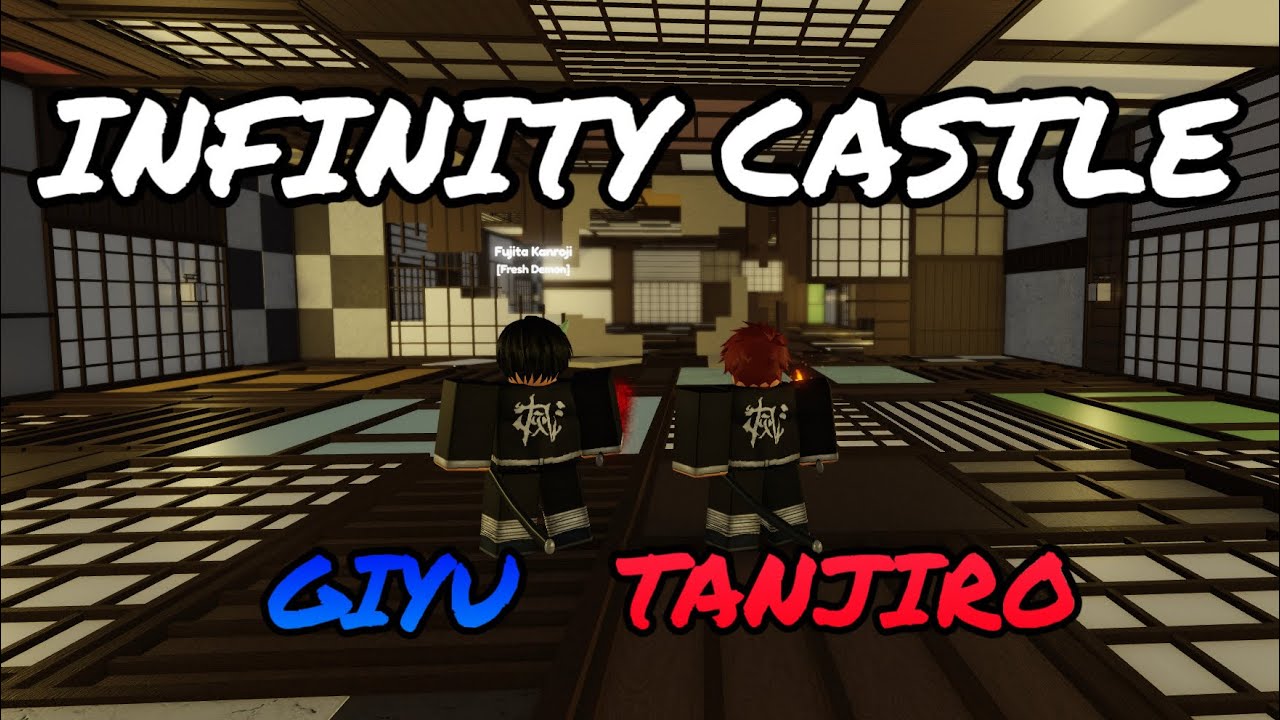 TANJIRO AND GIYU BEAT THE INFINITY CASTLE | Demonfall