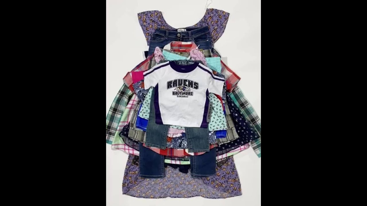 Premium Baby & Children Used Clothing Bales from Global Clothing Industries