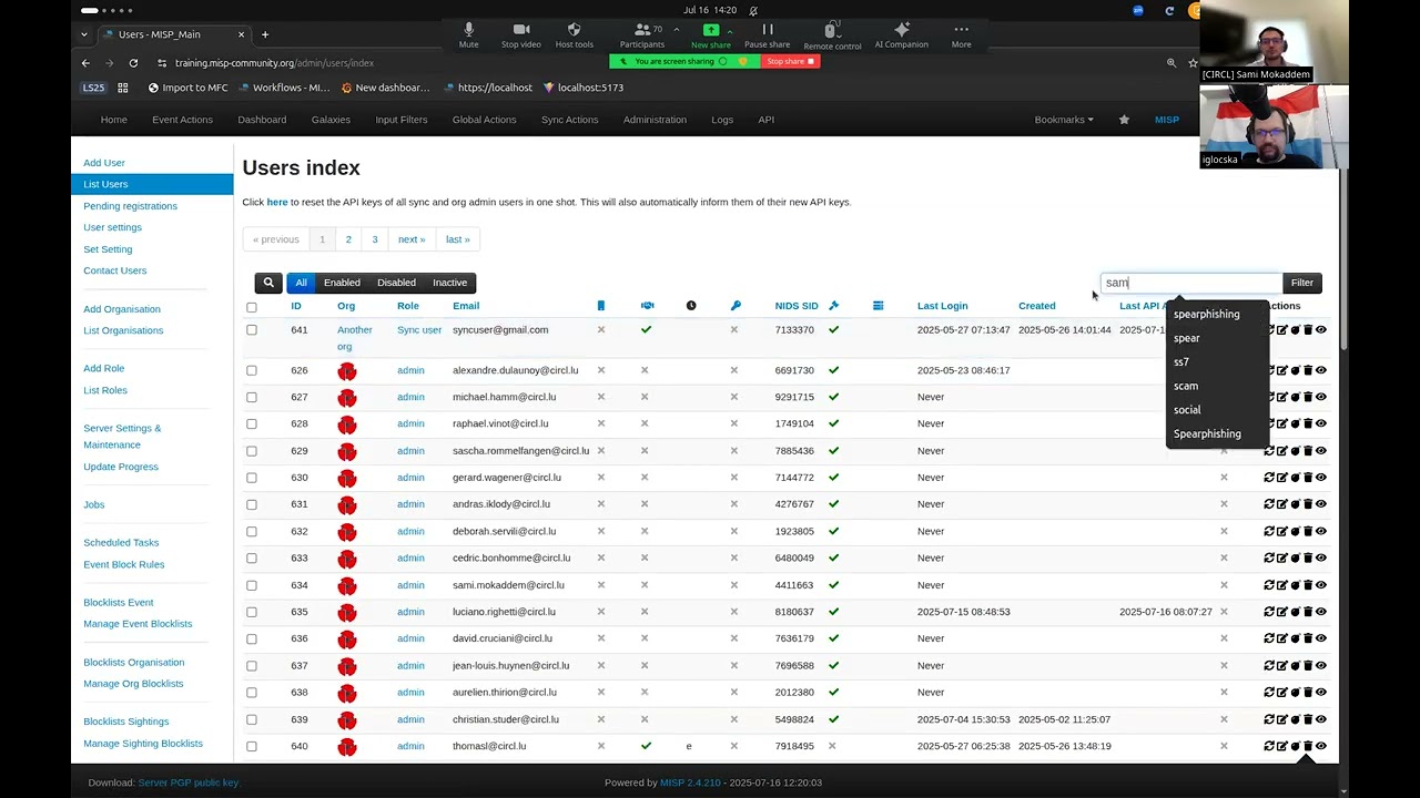 MISP - Threat Intelligence for Administrators and Building Information Sharing Communities