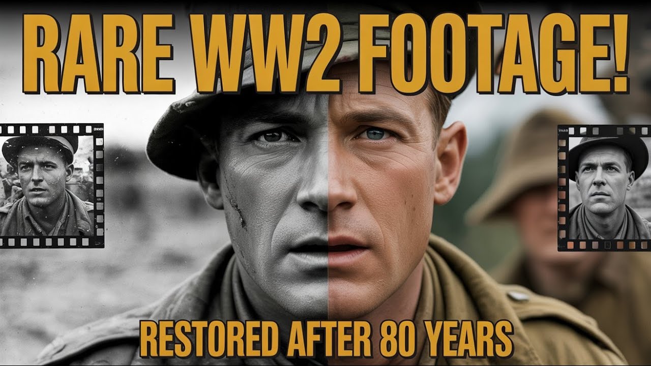 Precious Footage from World War II &ndash; Rare Restored Moments You&rsquo;ve Never Seen Before