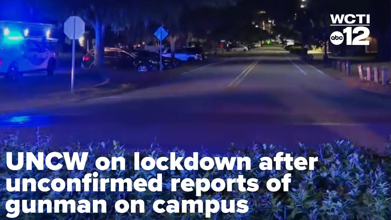 LIVE: UNCW on lockdown after unconfirmed reports of gunman on campus