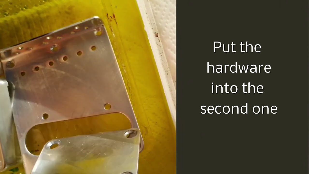 You actually CAN relic/age chrome guitar parts | Lorenz Guitars Tutorial
