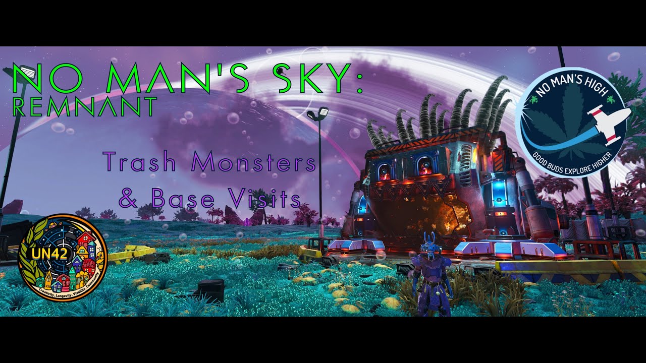No Man's Sky: Remnant - Trash Monsters & Base Visits
