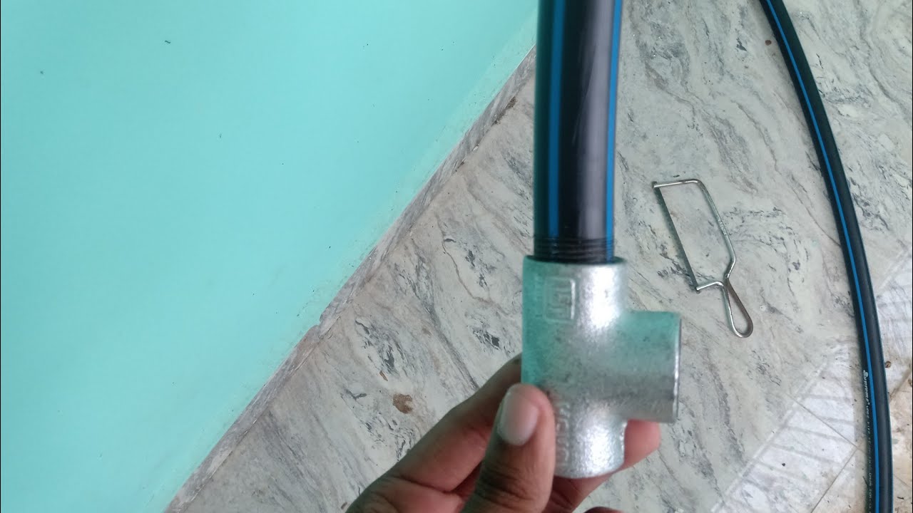 How to make thread on #HDPE pipe #hdpepipe में चुड़ी कैसे निकाले #water