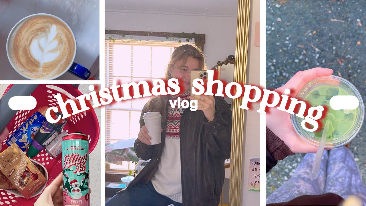 chilly chapters, #4: Christmas shopping *thrifting, mall, coffee*
