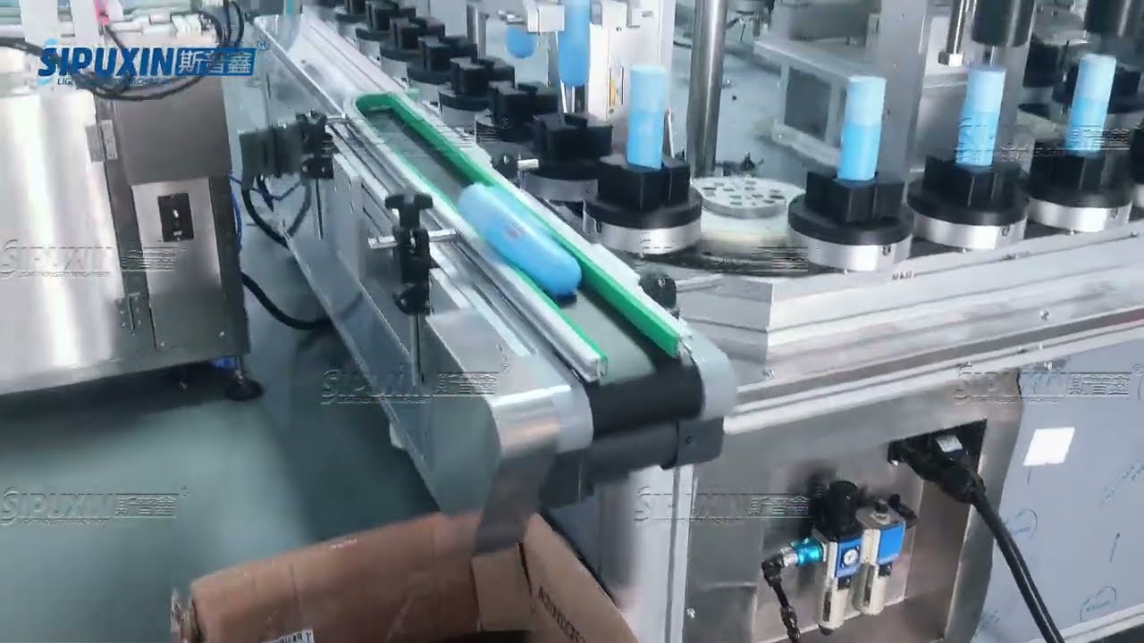 Universal adjustable puck molds #lotion #serum bottle manipulator gripping fillimng capping machine