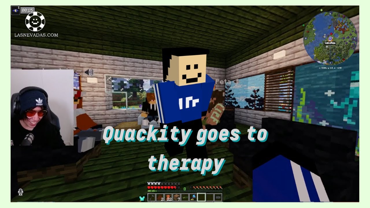 Quackity goes to therapy | KARMALAND 5 eng subs