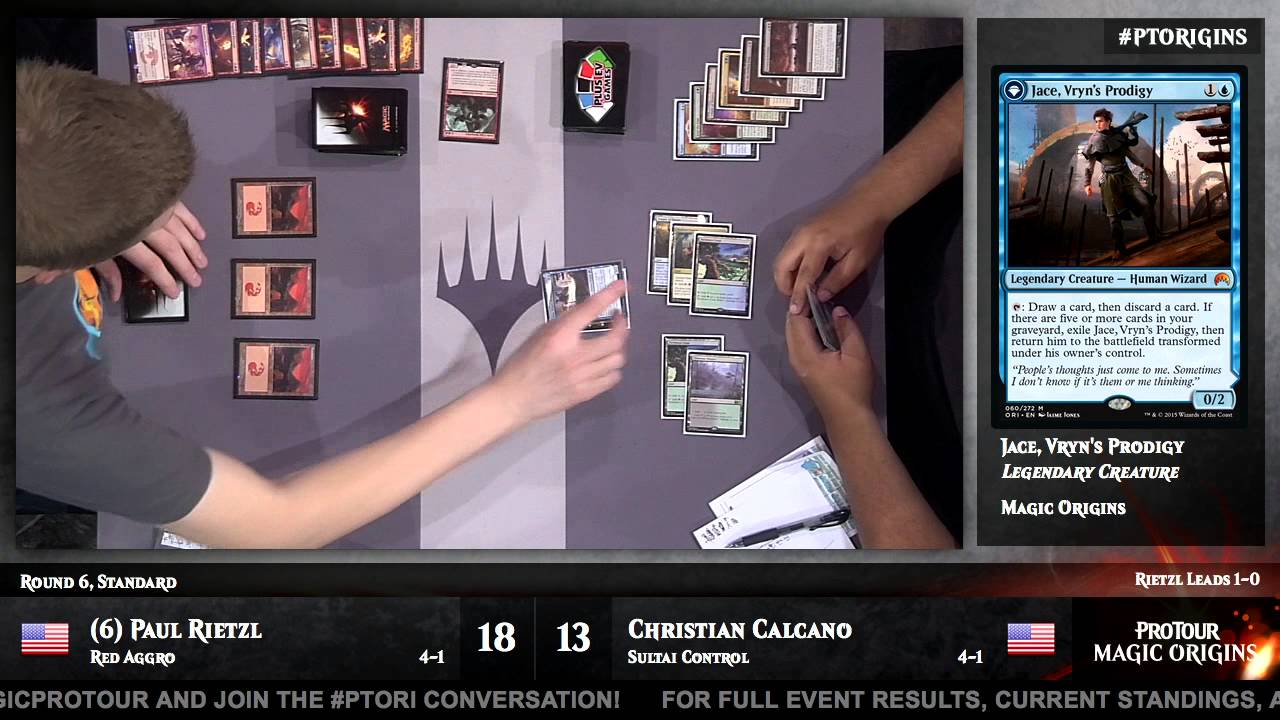 Pro Tour Magic Origins Round 6 (Standard): Lee Shi Tian vs. Nicolai Herzog