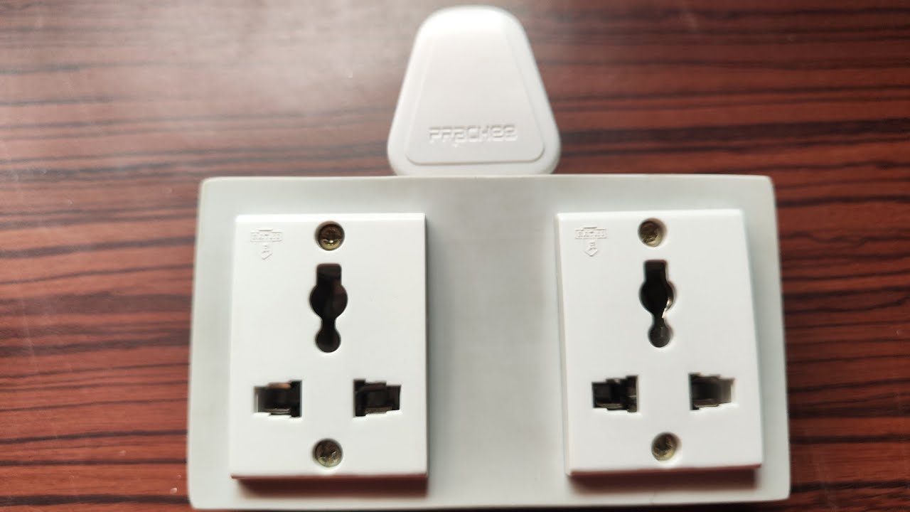 2 way multi plug with pvc pipe 