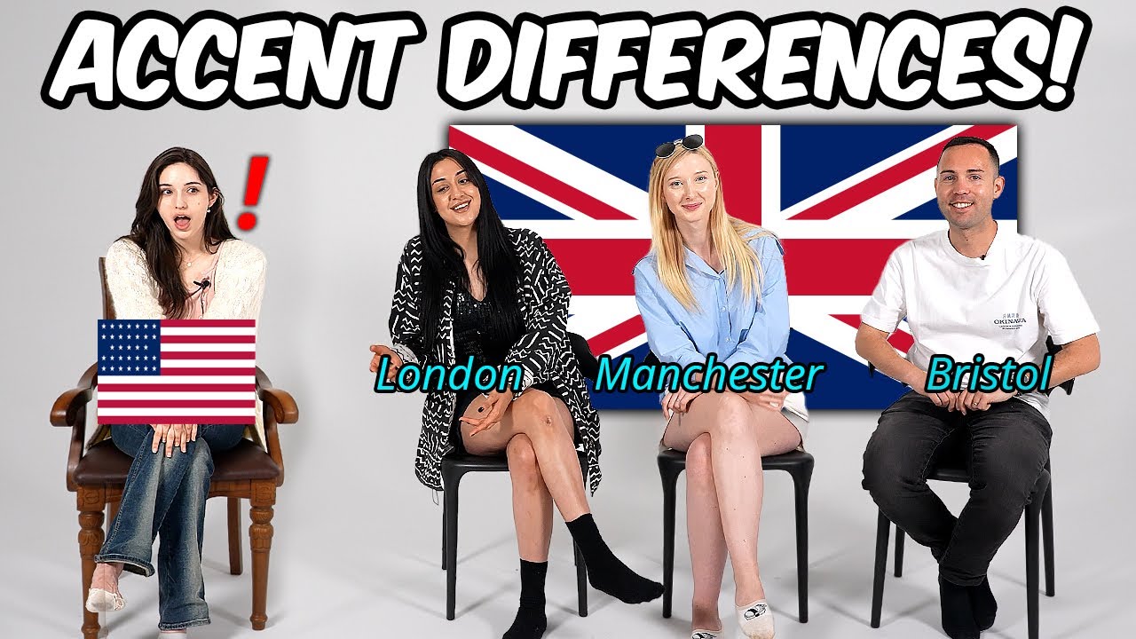 American Was Shocked by Accent Differences Between British Region!!