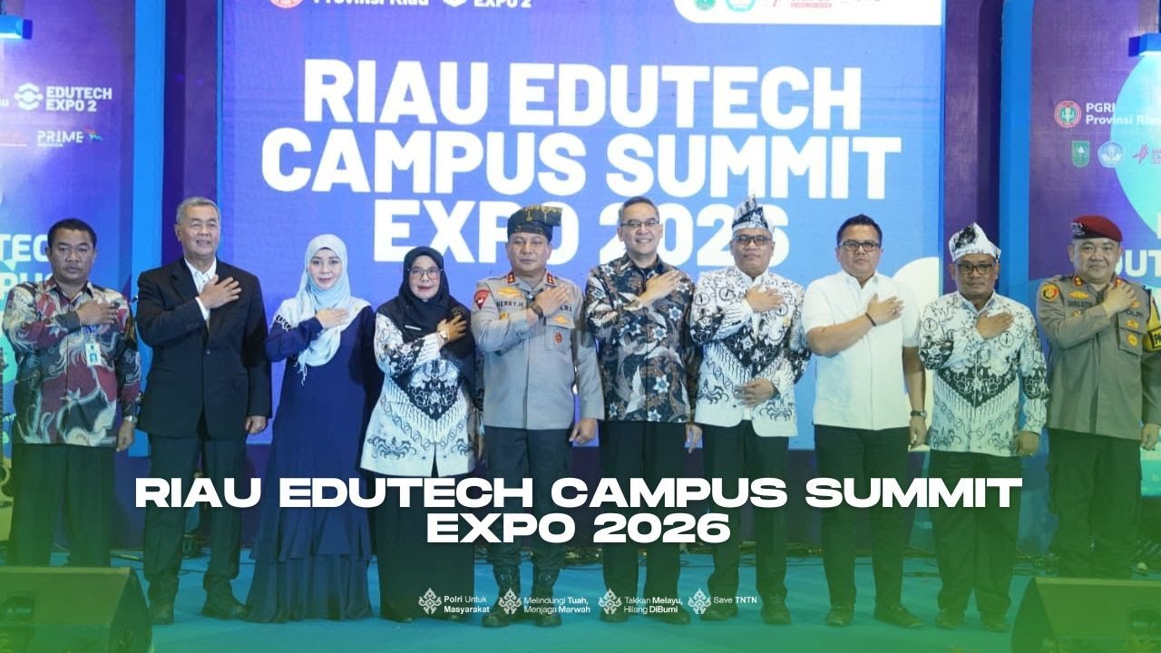 KAPOLDA RIAU IRJEN POL HERRY HERYAWAN HADIRI RIAU EDUTECH CAMPUS SUMMIT 2026