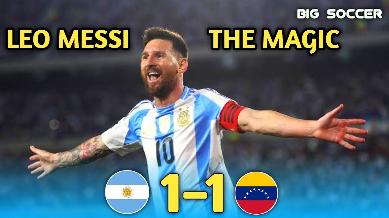 Argentina vs Venezuela Extended Highlights & All Goals | World Cup Qualifier 2026