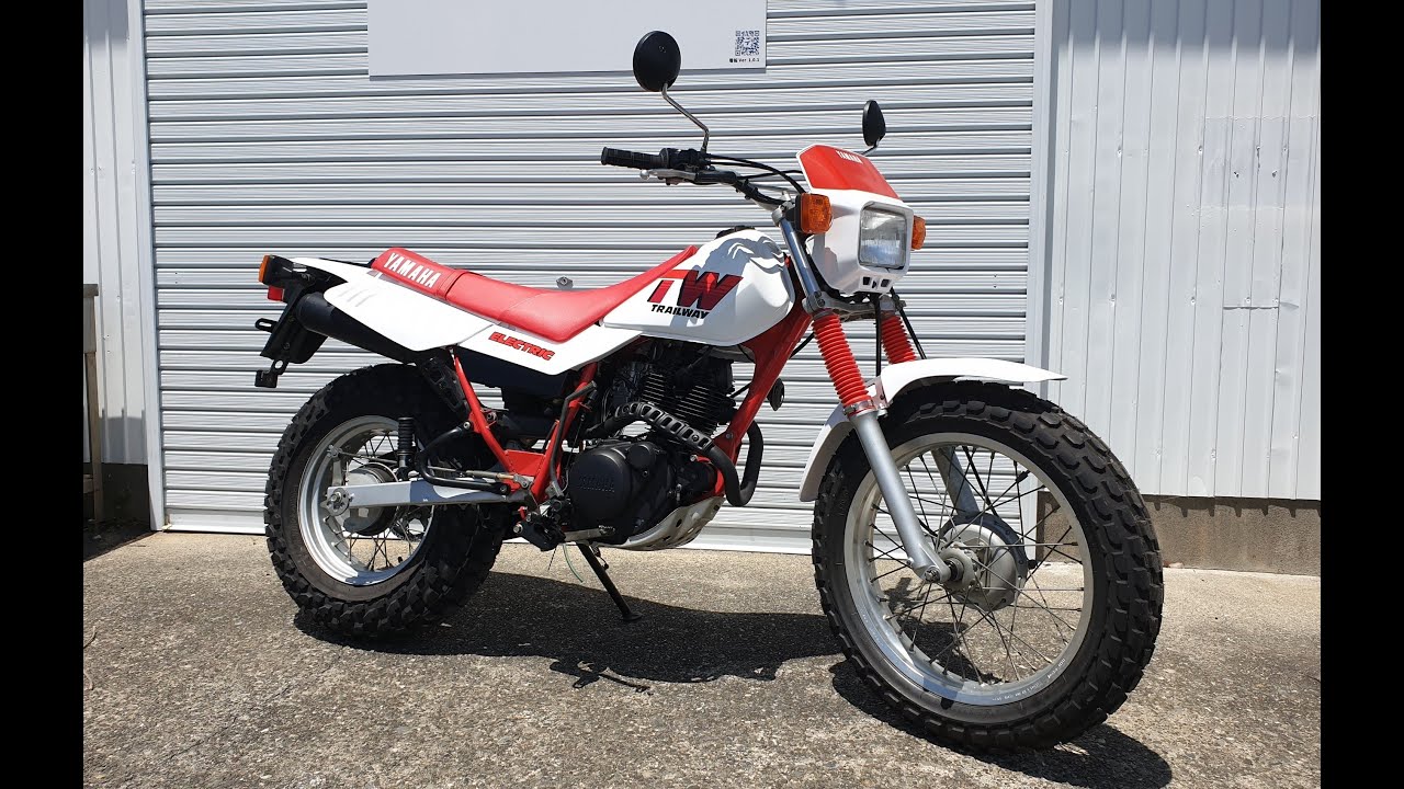 ヤマハ　TW200 2JL 初期型 ノーマル　始動動画