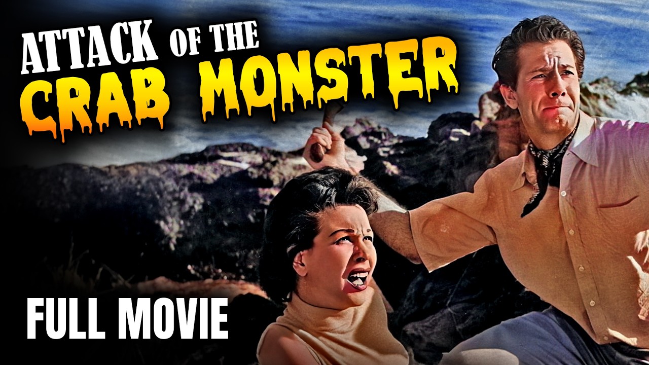 ATTACK OF THE CRAB MONSTERS (1957) [RICHARD GARLAND] Full Length Horror Movie | English