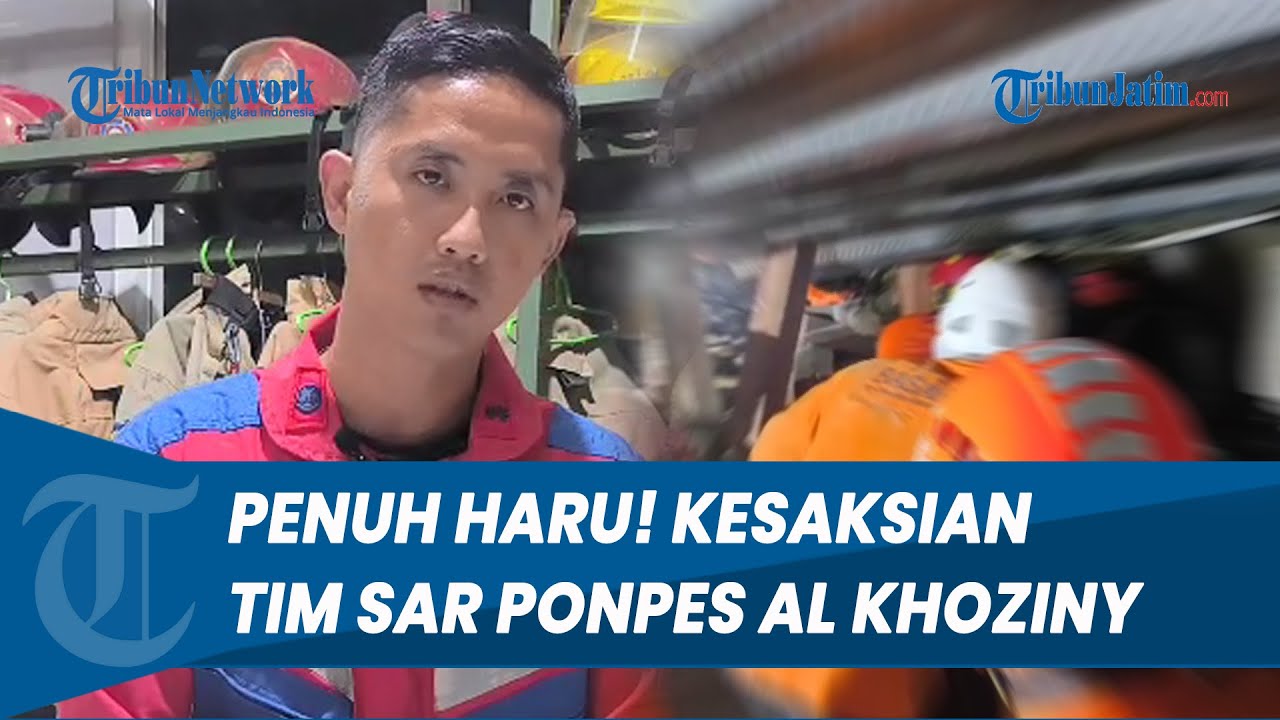 PENUH HARU! Kesaksian Tim SAR Ponpes Al Khoziny Selamtkan Korban: Santri Tidur Bawa Al-Quran & Sujud