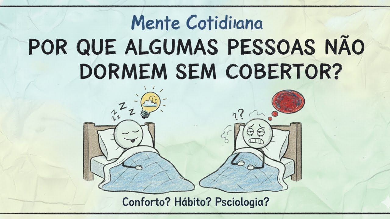 PORQUE ALGUMAS PESSOAS NÃO CONSEGUEM DORMIR SEM COBERTOR?