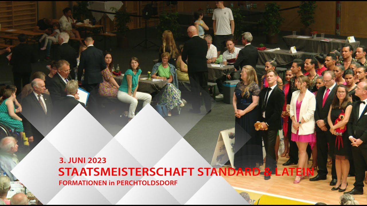 3. Juni 2023 Staatsmeisterschaft Formationen Latein in Perchtoldsdorf 2160p Ultra HD