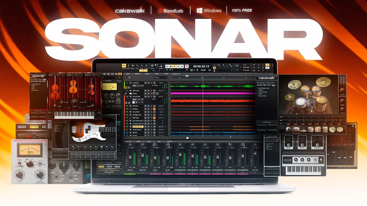 EL MEJOR DAW GRATUITO QUÉ EXISTE 🎹🔥 Sonar de Cakewalk