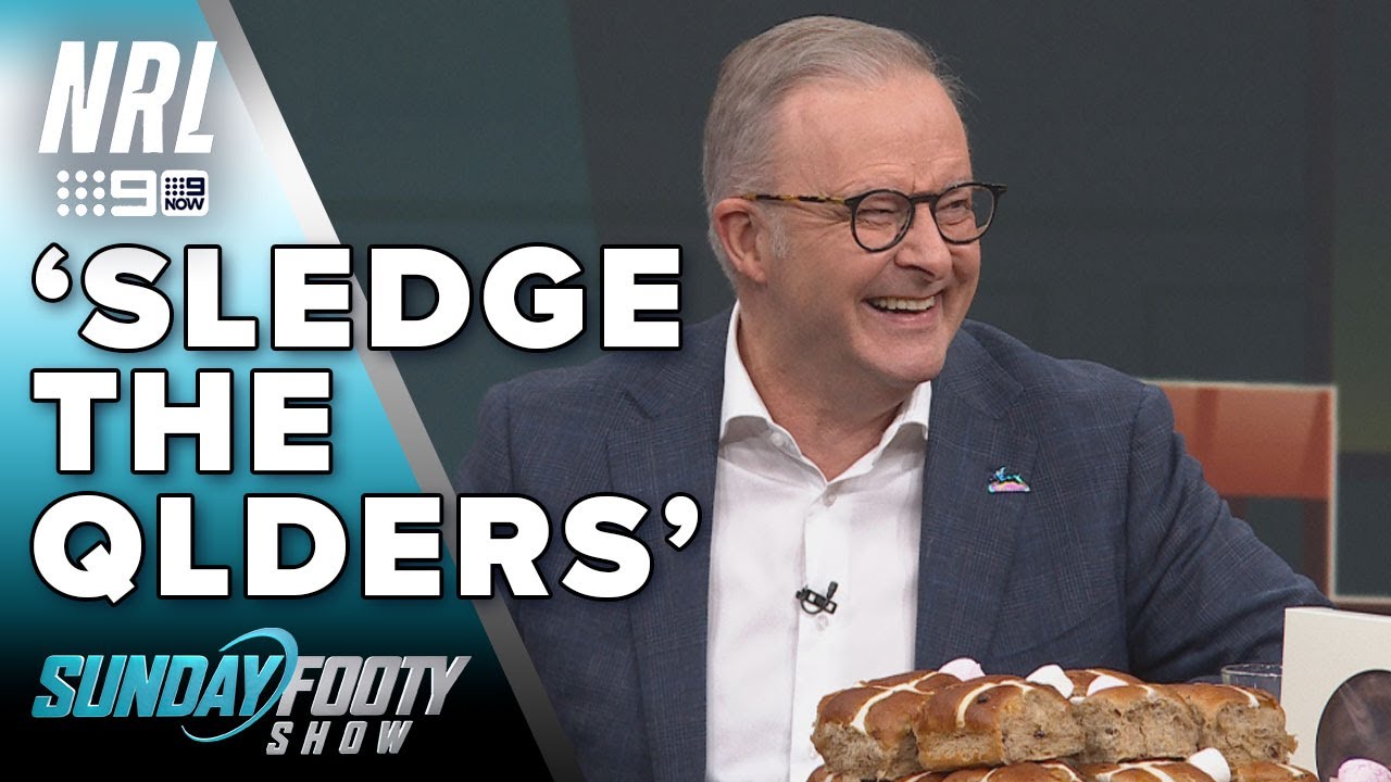 Prime Minister Anthony Albanese chats Footy with the boys: Turn It Up | NRL on Nine