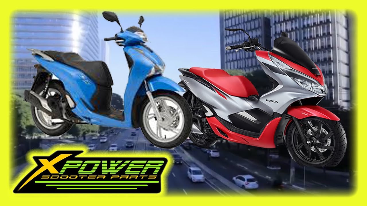 COMPARATIVO PCX 2019 e SH150