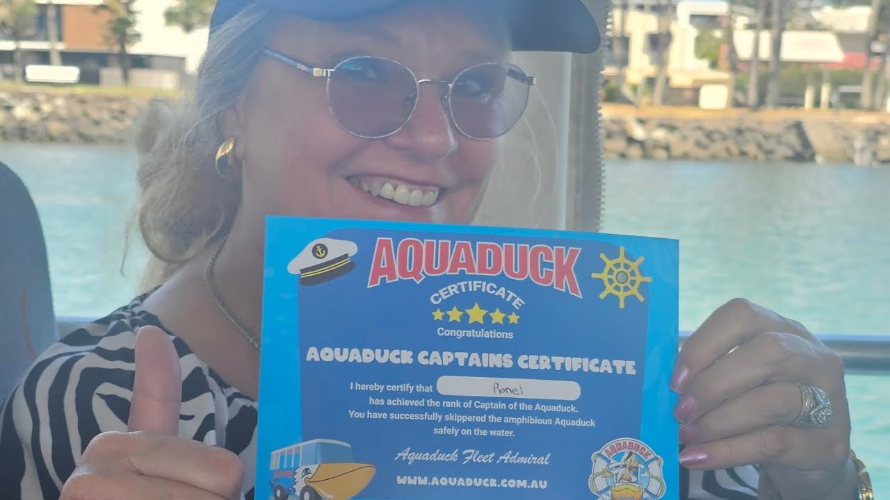 Die Aquaduck by Mooloolaba, Queensland, Australië