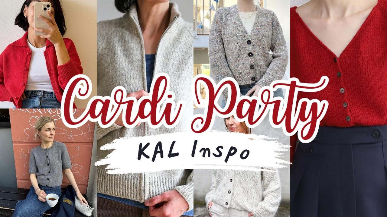 Cardi Party KAL Inspo | 19 Beautiful Cardigan Knitting Patterns to Cast On