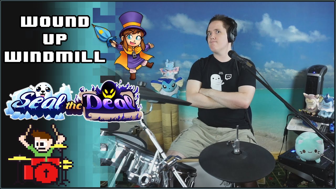 A Hat In Time - Wound-Up Windmill On Drums!