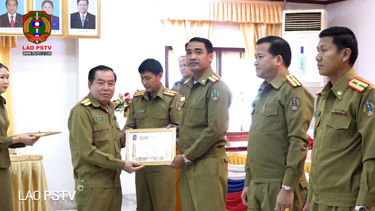 ຂ່າວ ປກສ 22/11/2025: ກອງບັນຊາການ ປກສ  ແຂວງສະຫວັນນະເຂດ ປາຖະກະຖາ 4ວັນປະຫວັດສາດ ຂອງພັກ ຂອງຊາດ