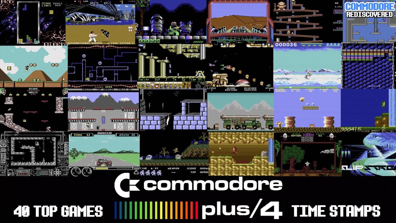 The Best Commodore Plus/4 Homebrew Games That You Must Play #commodoreplus4 #plus4 #homebrewgames 