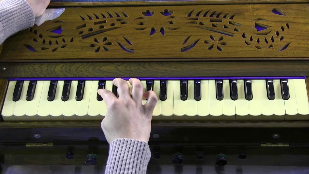 How to play - Om Asato Ma Sadgamaya on Harmonium | Shanti Mantra